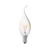 Calex Incandescent Bulb - E14 - BXS35 - Clear